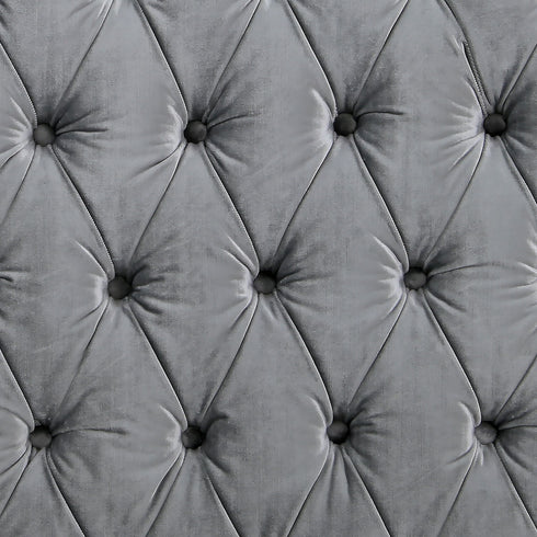 Avana Footstool Silver